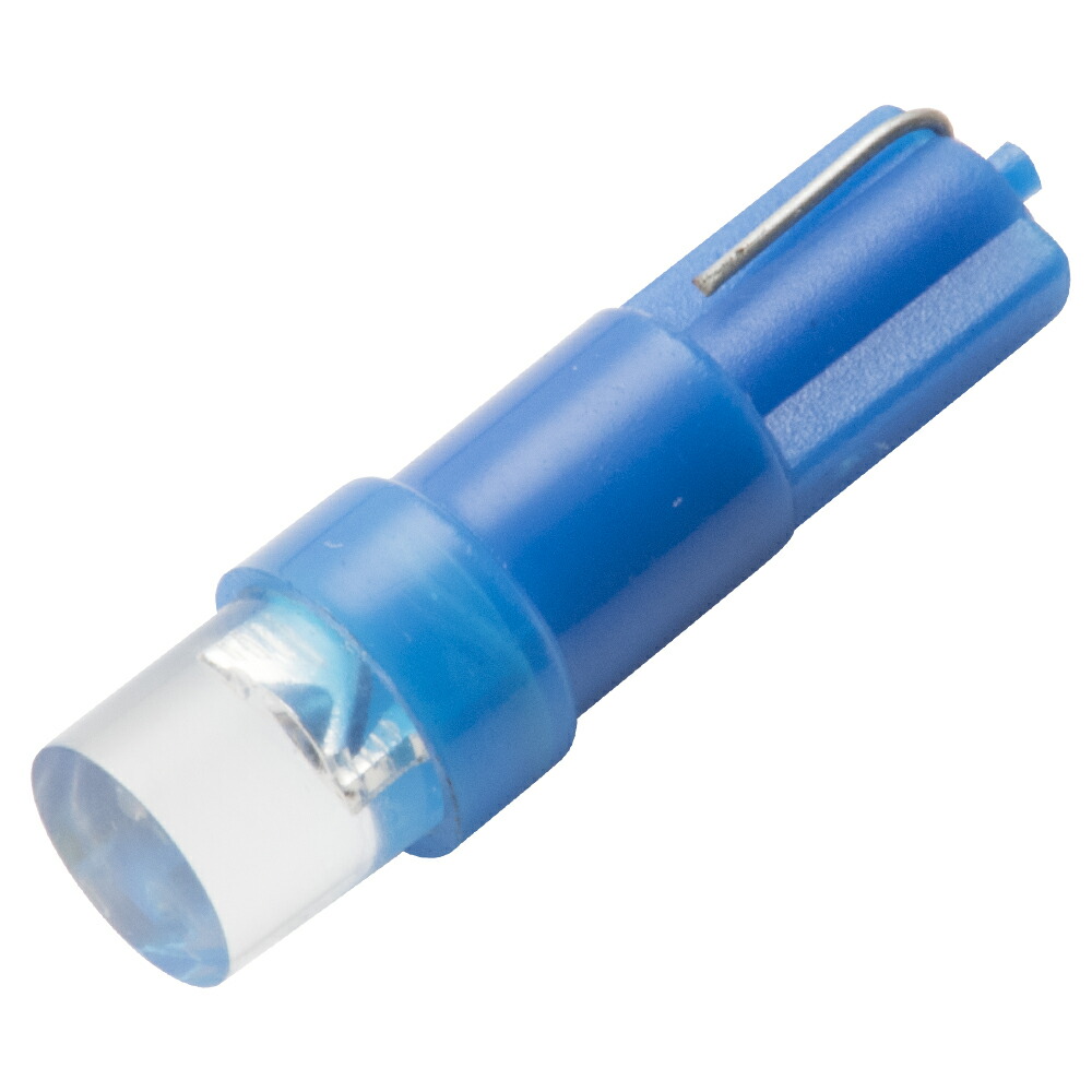 楽天市場 24v T5 T6 5 Led ウェッジ球 Led カラーブルー 青 メーター球 麦球 ムギ球 灰皿照明 バニティ 大型車 用 イネックスショップ