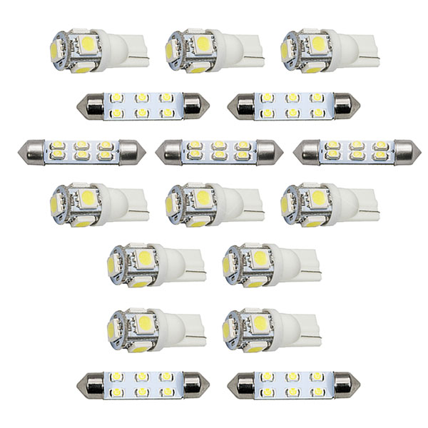 BMW E60 5シリーズセダン [H16-H22] LED ルームランプ 【SMD LED 92発 17点セット】
