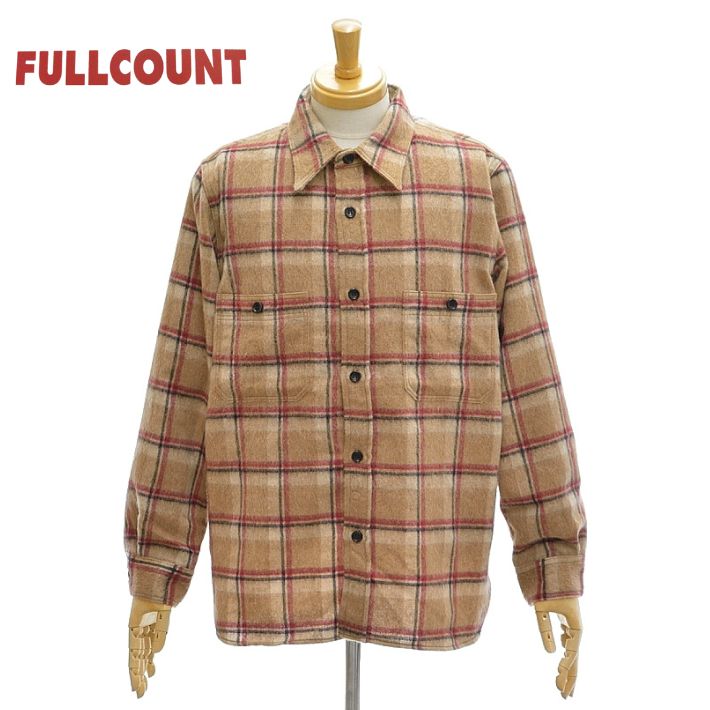 楽天市場】フルカウント FULLCOUNT ブリティッシュウール チェック