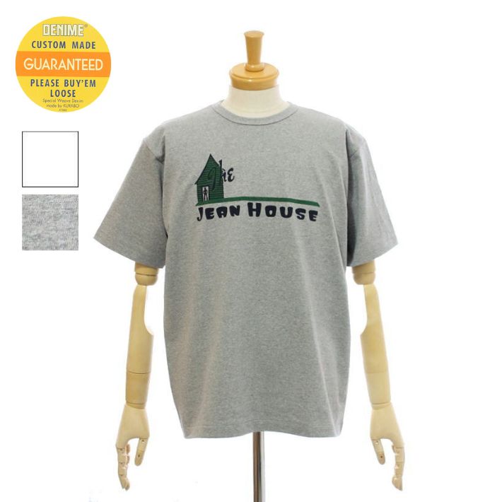ドゥニーム Lot.272 「The JEAN HOUSE」 半袖Tシャツ メンズ DENIME