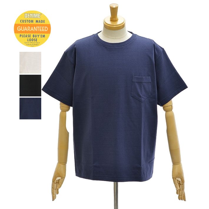 楽天市場】DENIME ドゥニーム 半袖 Tシャツ The JEAN HOUSE Lot.272