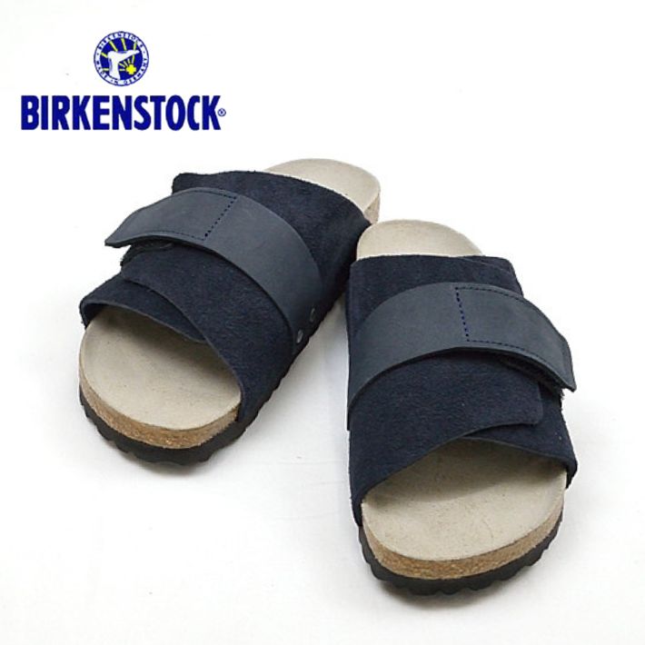 ビルケンシュトック キョウト 1020689 スエードレザー メンズ BIRKENSTOCK サンダル ヌバックレザー ミッドナイト 1020751  革 Kyoto レディース