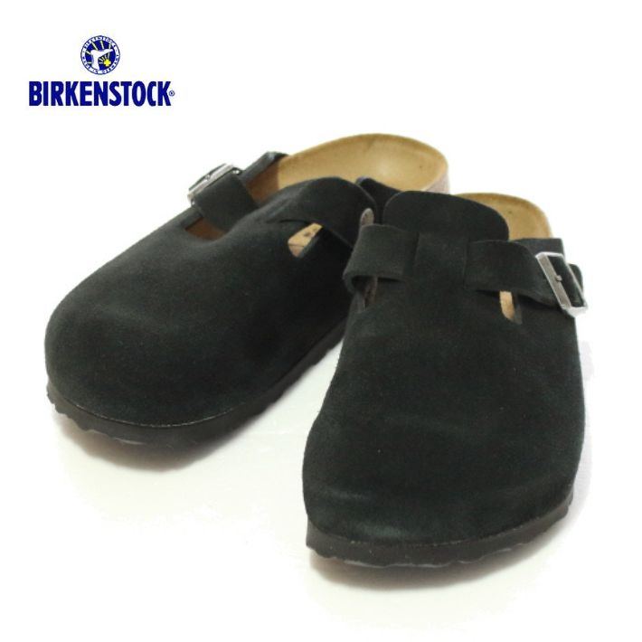 ビルケンシュトック ボストン 1027142 1027067 サンダル ブラック 革 スエードレザー レディース メンズ BIRKENSTOCK Boston
