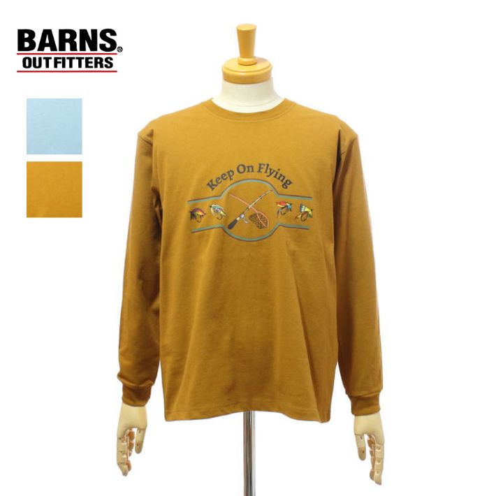 楽天市場】バーンズ 長袖Tシャツ BR-3043 ユニオンスペシャル 丸胴