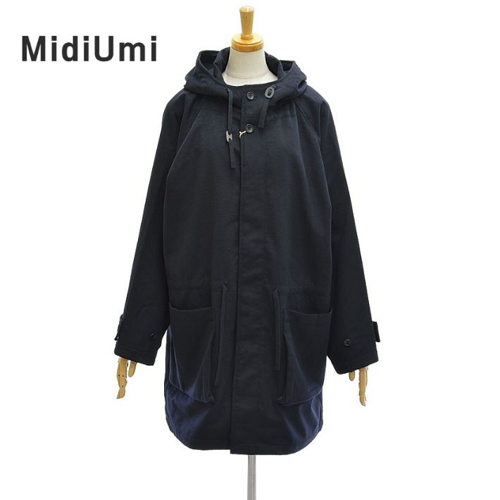 ミディウミ 3-779929 ウール フード付き コート レディース MidiUmi|INFINITY Co.,Ltd.