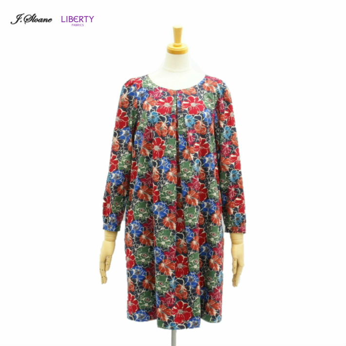 専用J sloane × LIBERTY ウエルベック 日本製 花柄 ワンピース infinity_welbeck-sy2422529