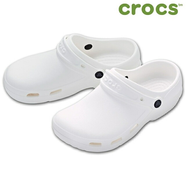 [クロックス]speciallist2.0 vent clog(スペシャリスト2.0ベント クロッグ) ナースサンダル 疲れにくい メンズ 静音 黒 白 疲れない オフィスサンダル オフィス ナース サンダル 医療用 ナース 看護師 介護士 靴 アンファミエ