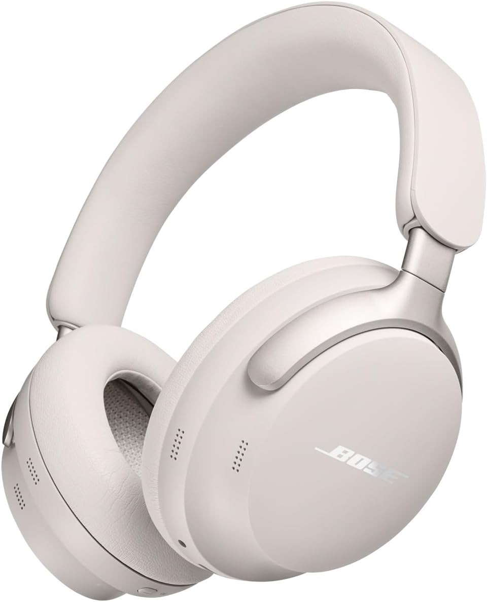 訳アリ　Bose QuietComfort Ultra Headphones 完全 ワイヤレス 空間オーディオ ヘッドホン ノイズキャンセリング Bluetooth接続 マイク付 ホワイトスモーク