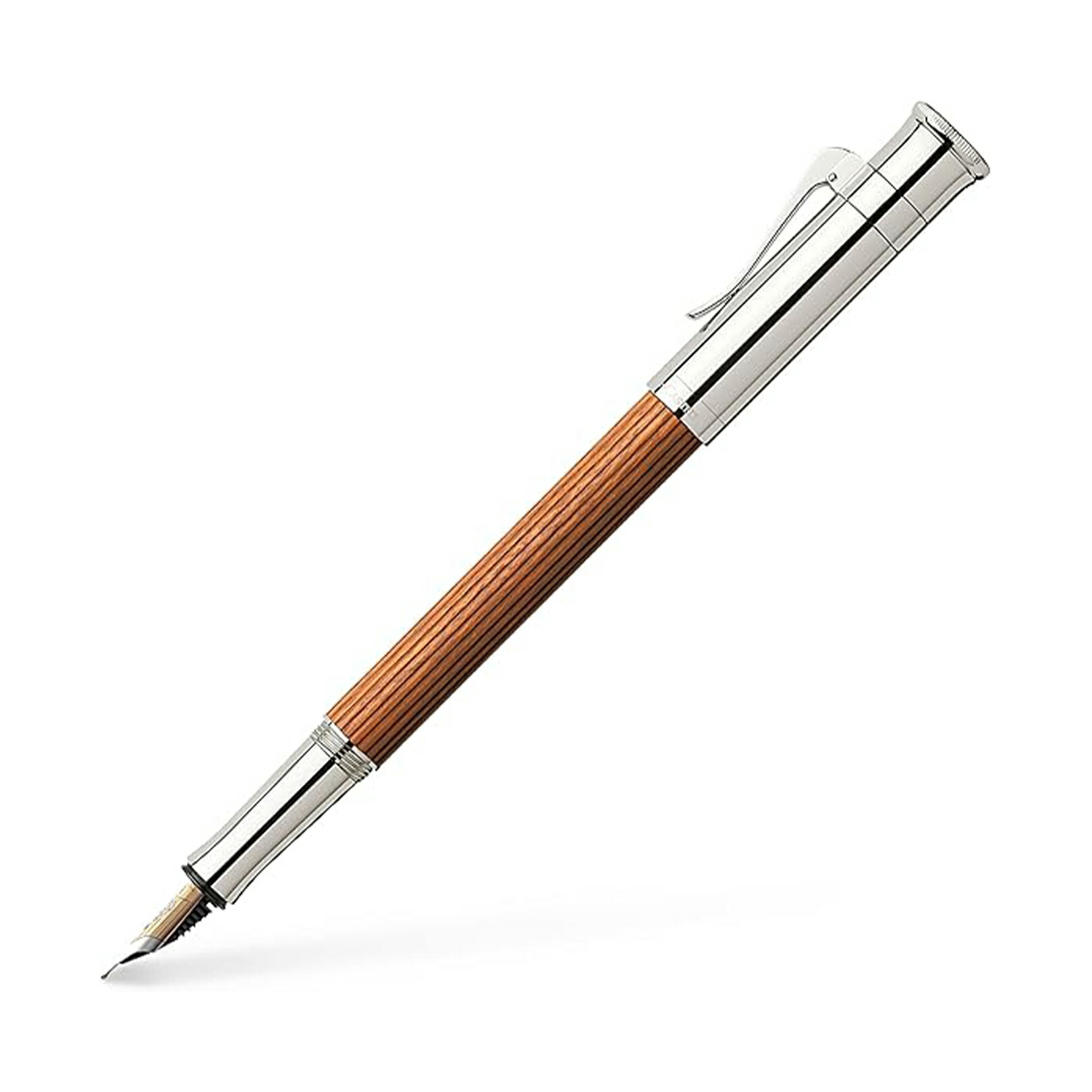 【訳あり】Graf von Faber-Castell ファーバーカステル 筆 M 中字 古典派音楽寄せあわせ ペルナンブコ プラチナ上塗り 145540