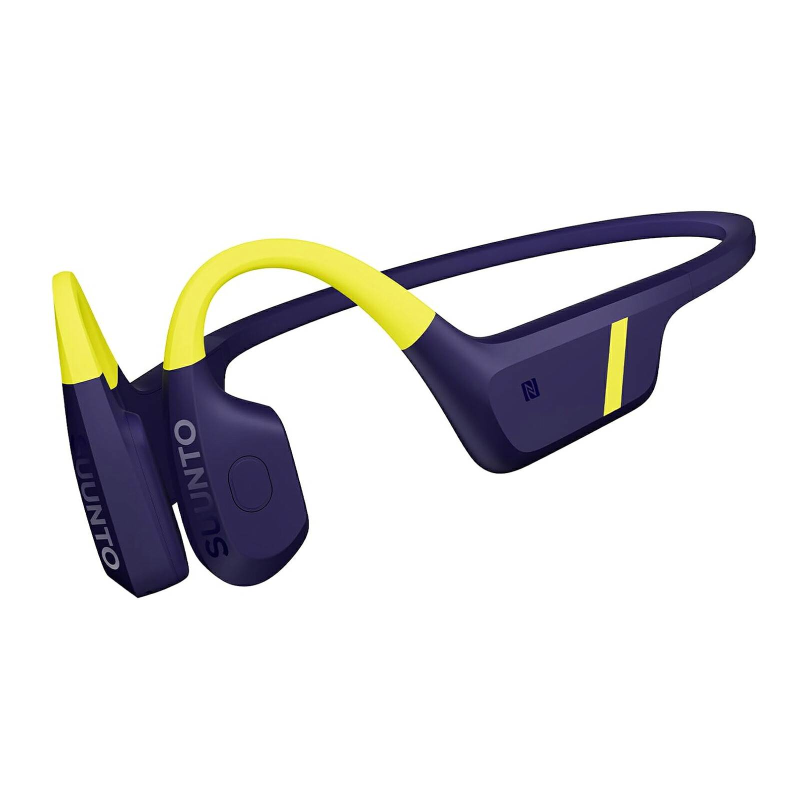 スント SUUNTO AQUA 骨伝わらすイヤ電話機 無線電話受話器 水浴び用  IP68雨合羽 LIME BLUE 6417084212566