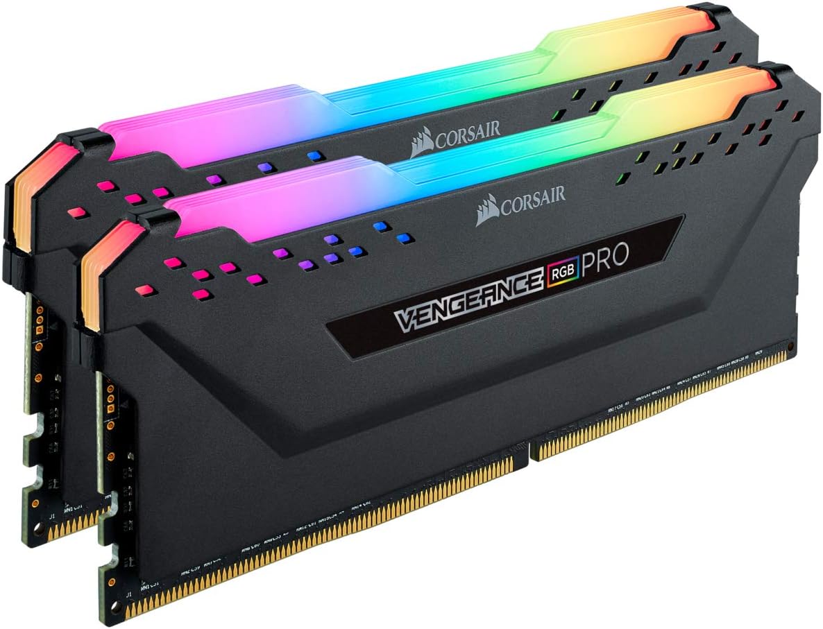 CORSAIR DDR4-4000MHz デスクトップPC用 メモリ Vengeance RGB PRO シリーズ 16GB [8GB × 2枚] CMW16GX4M2Z4000C18 X00189E3QT b07xc3fkkn