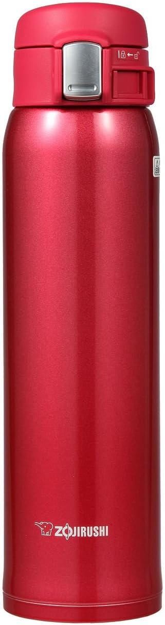 【訳あり】象印 ( ZOJIRUSHI ) 水筒 直飲み ステンレスマグ600mlクリアレッド 軽量タイプ SM-SA60-RW B00HYOGUOA x0019ua8rz