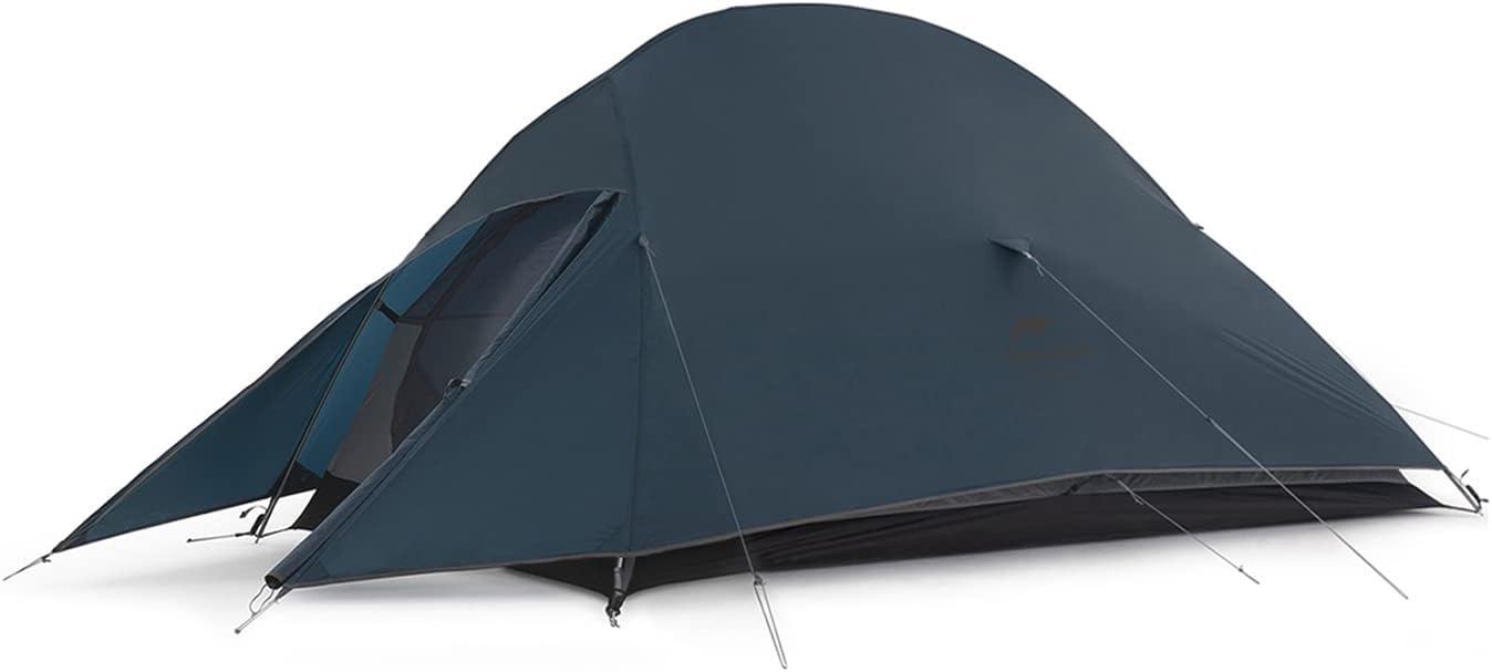 Naturehikeショップ テント 2人用 軽量 ソロキャンプ 登山 自立式 前室付きダブルウォール アウトドア 専用グランドシート付き 耐水圧3000mm/4000mm 防風 収納袋付き コンパクト 3シーズン 防災用 X00184WU9V