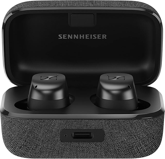 ゼンハイザー (Sennheiser) ワイヤレスイヤホン MOMENTUM True Wireless 3 グラファイト（バッテリー強化版）高性能シングルダイナミックドライバー 低遅延 aptX Adaptive マルチポイント ノイキャン 外音取込 Bluetooth 5.2 + Class1 途切れにくい Qi充電通話 4260752331029