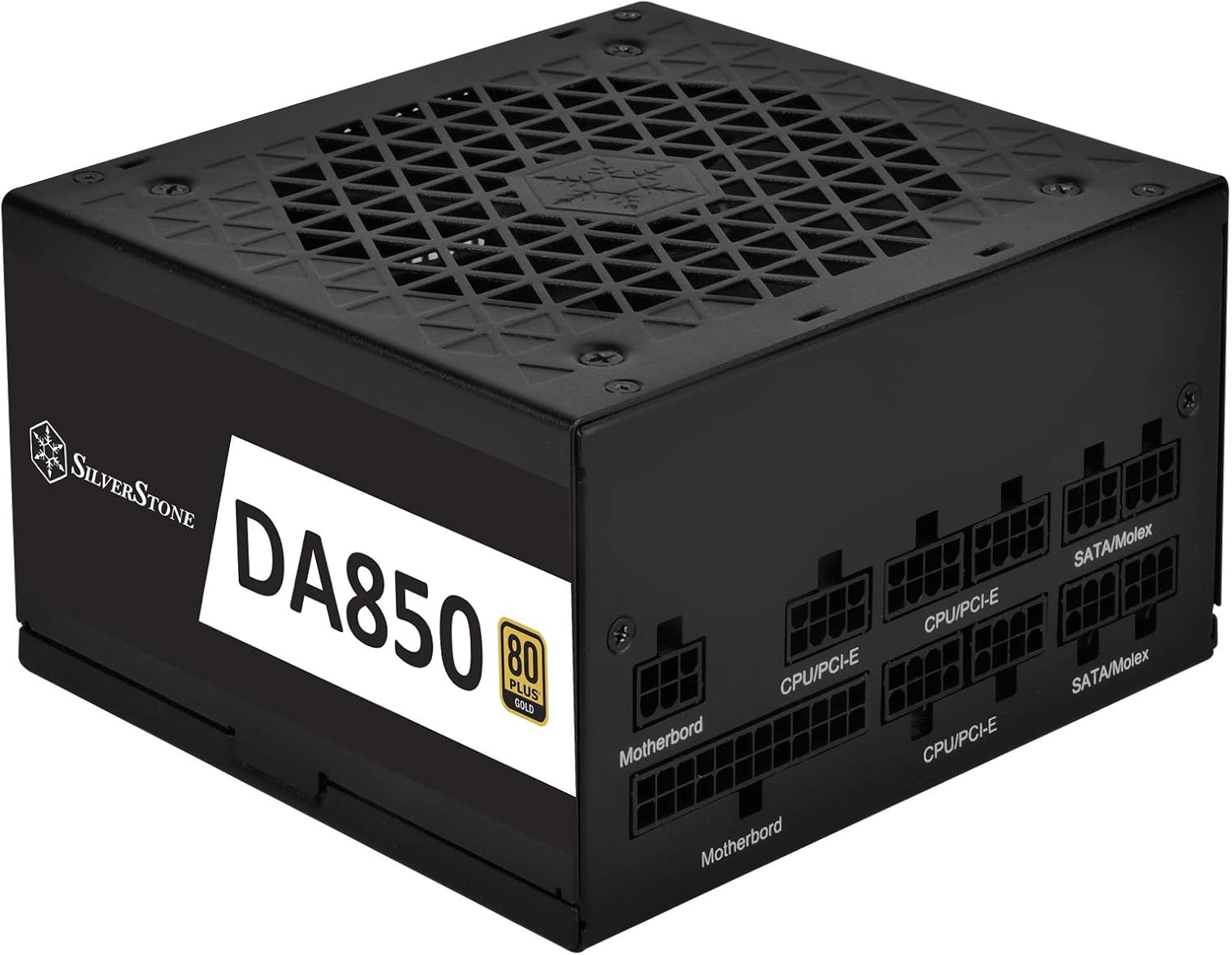 【訳あり】Silver Stone DECATHLONシリーズフルモジュラーATXワット数 80PLUS GOLD公証 850W SST-DA850-G X00103QZ4V