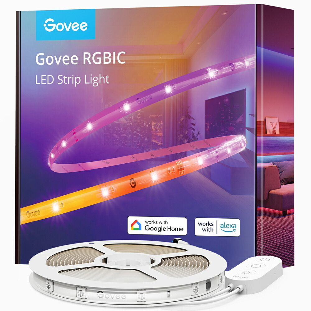 楽天市場】【送料無料】Govee (ゴビー) LED パネルライト ヘキサ 10枚  