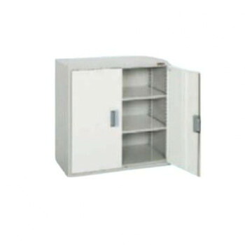同梱・代引不可サカエ 工具管理ユニットKU型 スチール両開扉タイプ 900×450×880mm グリーン KU-93BGY|インフォマート