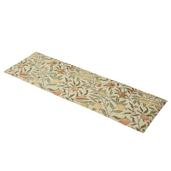 川島織物セルコン Morris Design Studio フルーツ ロングシートクッション 46&times;148cm LN1729 G グリーン｜インフォマート