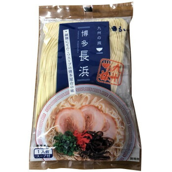 同梱・代引不可まるいち 博多長浜ラーメン スープ付 1人前&times;40入 Z4240｜インフォマート