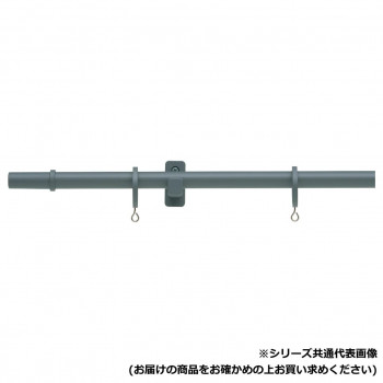 同梱・代引不可30017435 トーソー(TOSO) 装飾レール モノ16 Aセット ダ-クグレー シングル2.10m