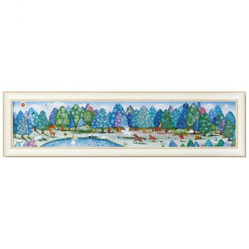 同梱不可ユーパワー 作物一こま なかの まりの とある森の奥から(L大きさ) NM-15001