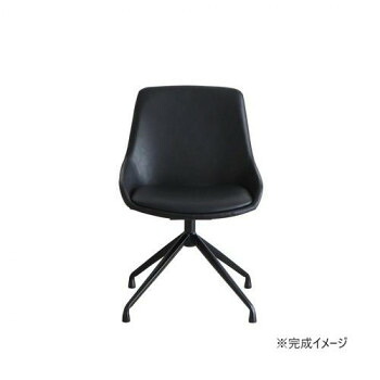 同梱・代引不可東馬(TOHMA) EDL(エデル) ラウンドチェア BK ブラック 54675790|インフォマート