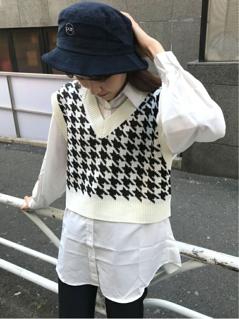 7g千鳥柄ベスト Shセット Ingni イング ニット ニットその他 送料無料 Rakuten Fashion Fitzfishponds Com