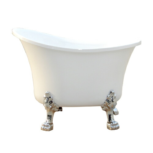 高知インター店 猫足バスタブ 簡易バスタブ 小型 アンティーク風浴槽 ディスプレイ サイズw1000 D750 H680 Ink h 新しいコレクション Mecbo It