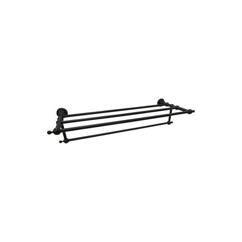 タオル掛け タオルハンガー おしゃれ ホテルライク インテリア 人気 おすすめ 便利 リフォーム キッチン 洗面所 洗面台 台所 トイレ 引き出し 玄関 店舗 diy デザイン 売ってる場所 壁付け 壁掛け 材質 銅合金 黒 ブラック W 610 D 227 H 135 INK-0801011G