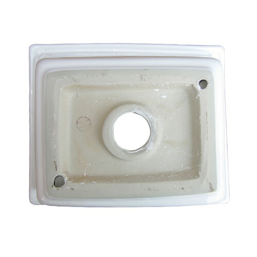 アウトレット ふちに小さい欠けがあるため 洗面ボウル おしゃれ 陶器 四角 スクエア 小さい 手洗い鉢 埋め込み 置き型 オーバーフロー無し W345 D280 H160 品番ink ho Rvcconst Com