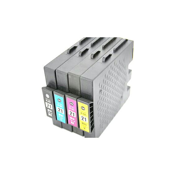 GC21H 顔料4色セット (大容量) 互換 インクカートリッジ リコー RICOH用【インク革命】