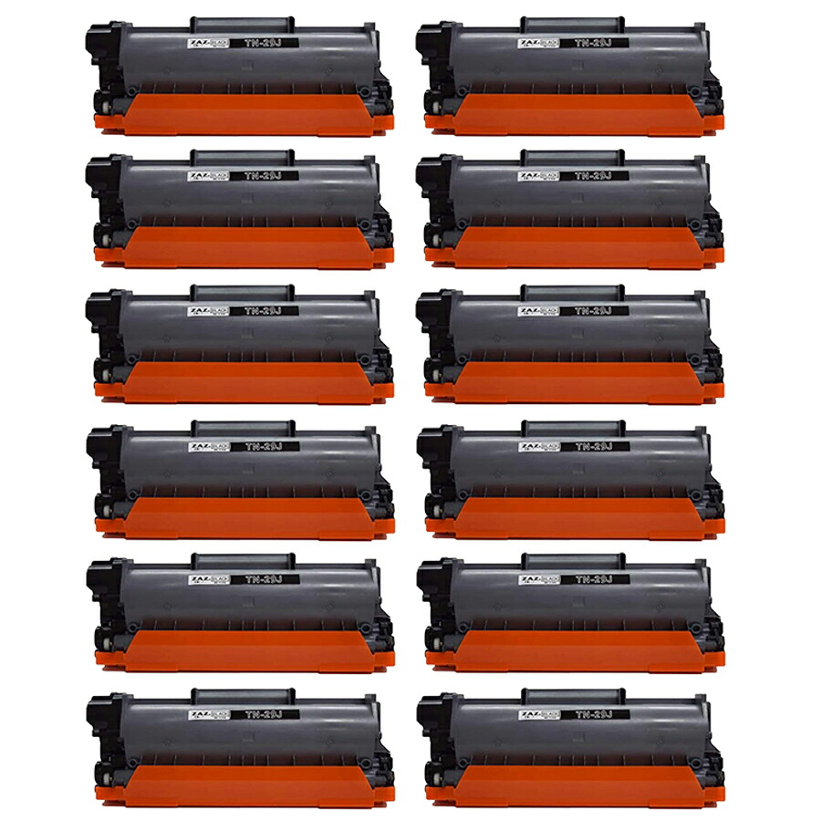 （12本セット） ZAZ TN-29J 互換トナーカートリッジ レーザープリンター 対応機種：MFC-L2750DW/MFC-L2730DN/DCP-L2550DW/DCP-L2535D/FAX-L2710DN/HL-L2375DW/HL-L2370DN/HL-L2330D (29J-12)｜INK TOWN