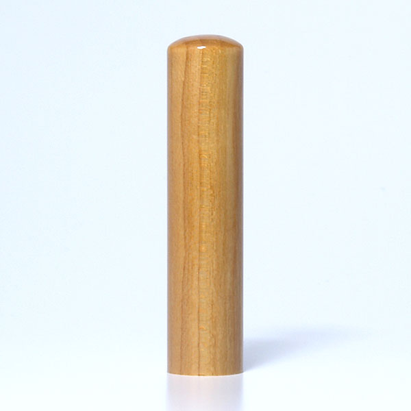 個人印鑑 認印 ジュエリーチタン はんこ ・ゴールドミラー(スワロフスキーアタリ選択可)印面直径12mmx長さ60mm ケース別売り/男性 女性 子供 フルネーム可 個人印鑑・認印・ジュエリーチタン・ゴールドミラー(スワロフスキー