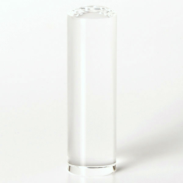 押し手 実印 石英 【御膳上等水晶押し手】【またの日送りとどける】【貨物輸送無料】【手彫り手入眼押し手】【成人男性実印/お上さん実印】【はんこ大いさ:18.0粍(粍)】【格好のいい】【売れ筋商いもの】【石英/水晶/石ころ/押し手書きとどめる用実印/容れもの別売り】 実印・代表印-日用品雑貨・文房具・手芸-印鑑・ハンコ
