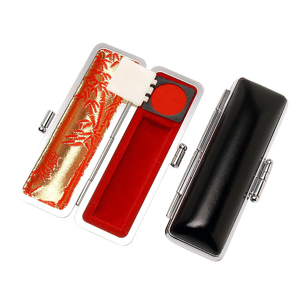 楽天市場】【即日発送(16時まで)】印鑑ケース 16.5mm〜18mm 朱肉