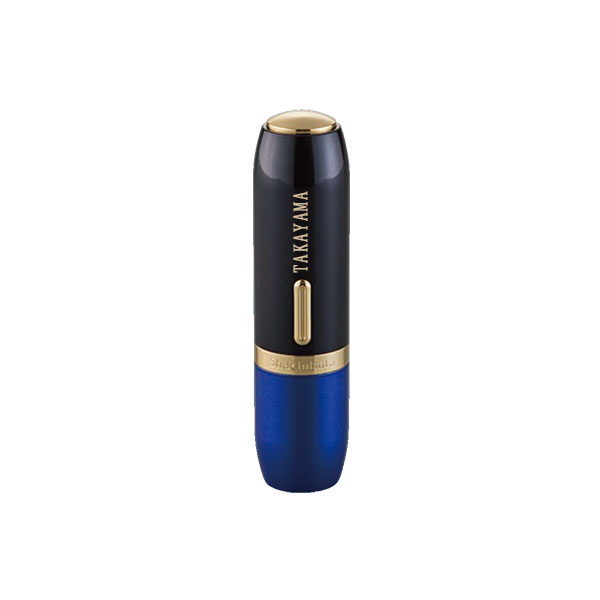 シャチハタ・ブラック11BRIGHT・ロイヤルブルー・印面直径11mm(別注品・Aタイプ)・お名入れ[レーザー彫刻][Shachihata・TKV-B3]／商品コード:51413