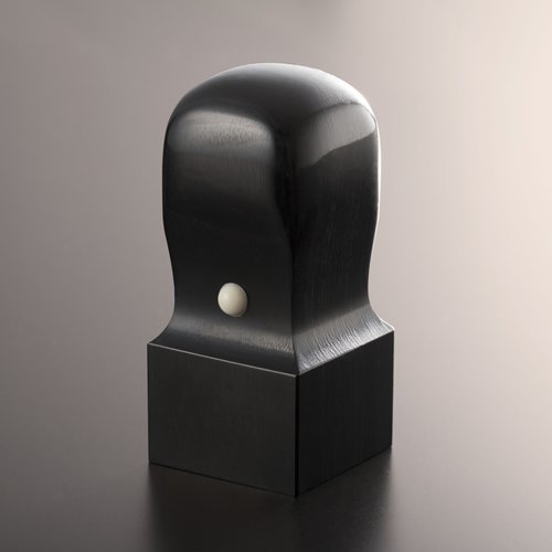 【送料無料】落款印姓名印/雅号印/黒彩樺/角天丸/27mm/ケース別売 個人いんかん はんこ ハンコ 判子 就職祝い ギフト 祝い プレゼント 贈りもの 女性 男性 子供