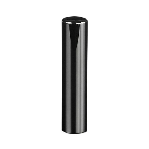 【送料無料】ブラックチタン ミラーブラック印鑑/個人銀行印/アタリ無し/13.5mm/ケース別売 個人いんかん はんこ ハンコ 判子 就職祝い ギフト 祝い プレゼント 贈りもの 女性 男性 子供