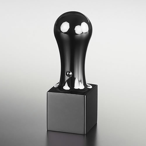 【送料無料】先生印/資格印/職印/角印/ブラックチタン ミラーブラック/角天丸/21mm/ケース別売 法人用 社判 社印 判子 いんかん はんこ ハンコ 会社設立 仕事 登記 開業 起業|印鑑の匠 店