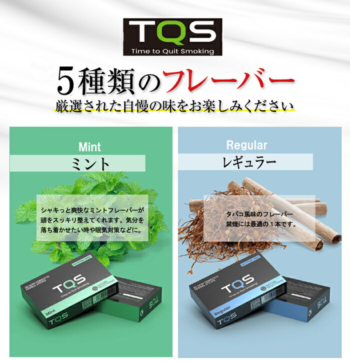 Tqs 加熱式タバコ Iqos 電子タバコ 加熱式たばこ ニコチンゼロ 紅茶葉 1箱本入 減煙 スティック お試し 禁煙 アイコス ニコチン0