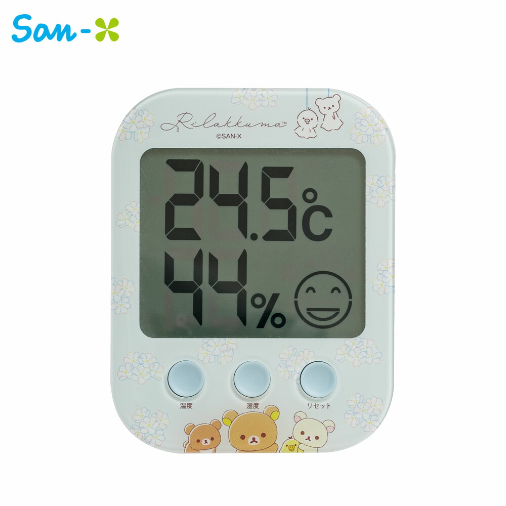 楽天市場】サンエックス リラックマ 雨のち晴れのリラックマ 温湿度計