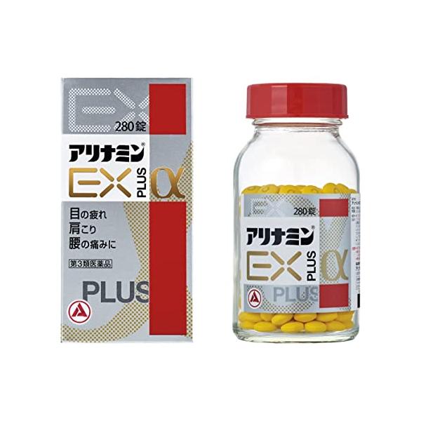 アリナミン製薬 アリナミンＥＸプラスα ２８０錠 【第3類医薬品】｜INNI SELECT・Global 対応 7,380円