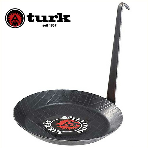 [turk/ターク]鉄製サービングパン28cm(バーチカルフックタイプ)/ロースト用[ドイツ製 調理器具 キッチン用品]