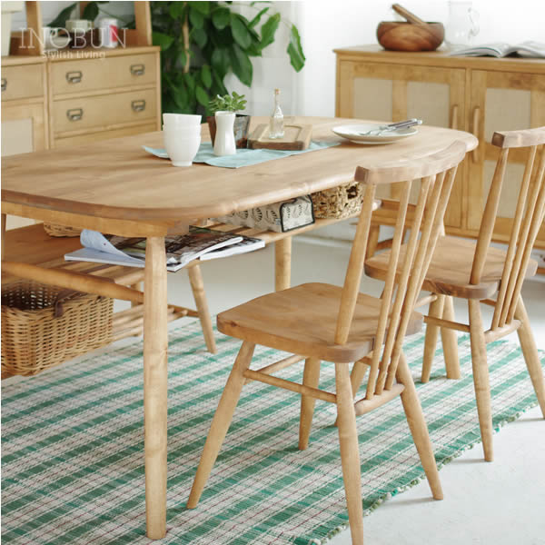 nora.（ノラ） ロジー 夕御飯速見表  Logie dining table 140 x 80 x 70糎 インテリア・寝具・収納-ダイニングテーブル-テーブル