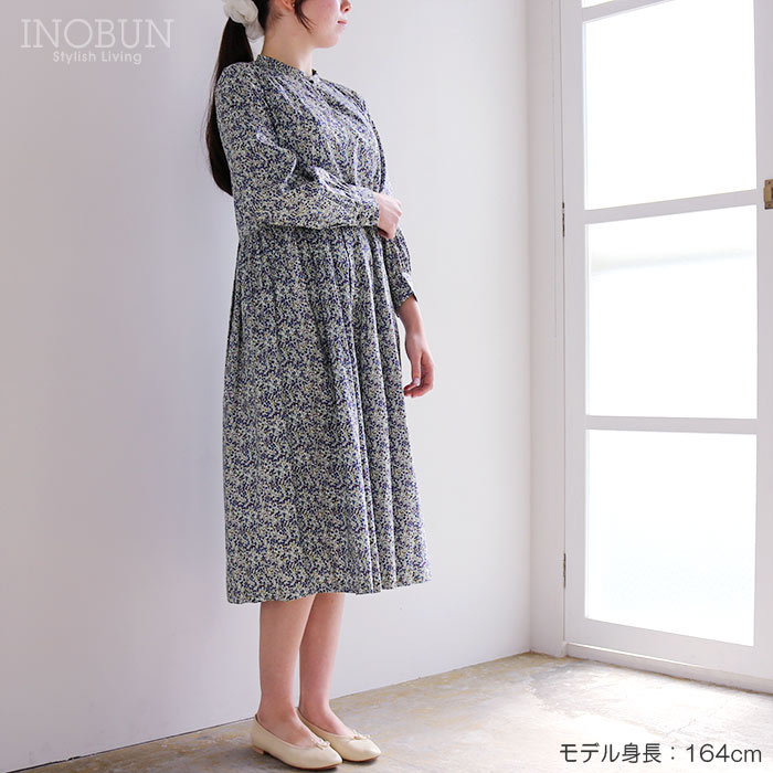 【最大限度2,000円OFF引き換え証散り散り中】イノブン別注 J.Sloane LIBERTY 手当たりのど首 すっきり見せかけ衣裳 Wiltshire Bud/DE  リバティ ジェイスローアン