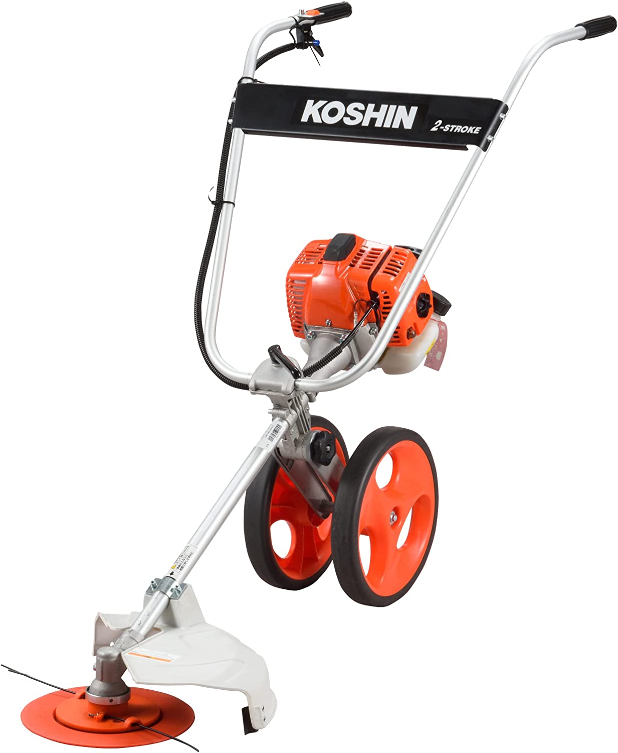 KOSHIN 手押し式草刈機　エンジン式 Amazon | 工進(KOSHIN) 手押し式 エンジン 草刈機 刈払機 EFR
