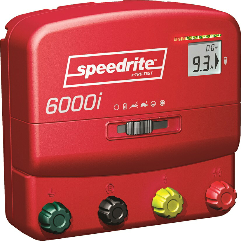 電牧器（電気柵）ビビット 6000 i 型（デジタルアイ型）コード付 未来のアグリ（北原電牧） 電気柵 電柵 獣害対策 獣害 野生動物 イノシシ 猪 タヌキ たぬき 日本製 防雨型｜箱罠 くくり罠 イノホイ店