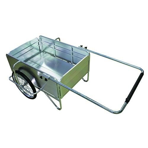 楽天市場】アルミリヤカー 組み立て 折りたたみ式 TC2023N 収穫カート