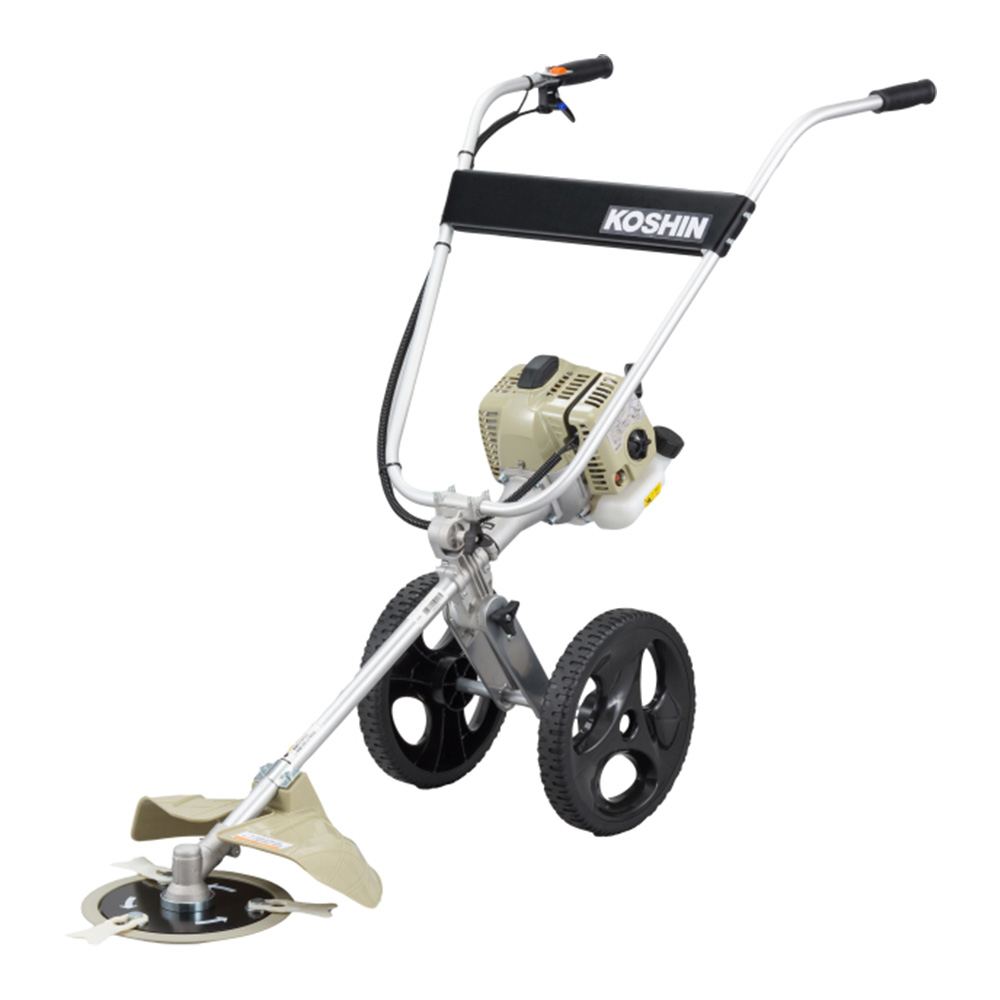未開封、未使用　工進　手押し式エンジン草刈機 Amazon | 工進(KOSHIN) 手押し式 エンジン 草刈機 刈払機 EBC