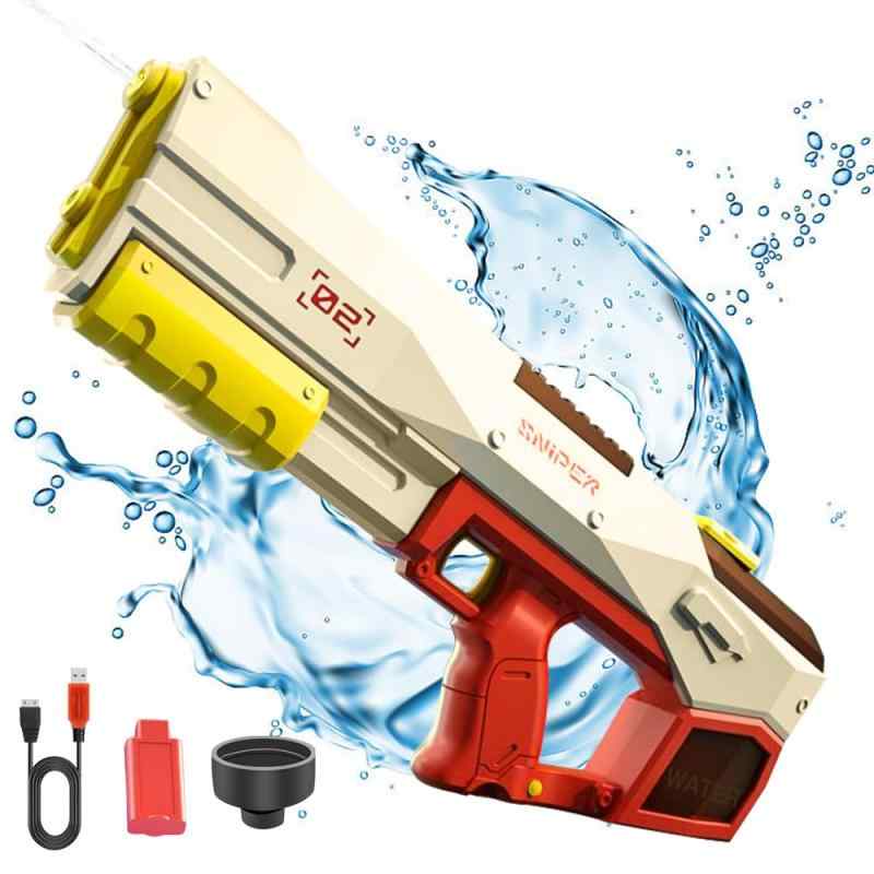 楽天市場】電動吸引式ウォーターガン 水鉄砲 電動 ウォーターガン 大